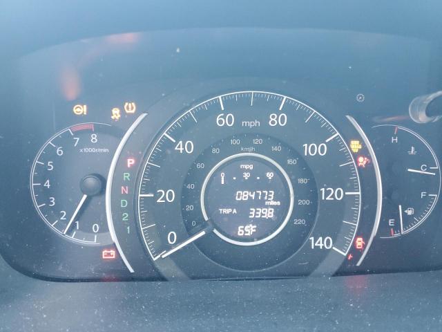 5J6RM3H78DL049685 - 2013 HONDA CR-V EXL WHITE photo 9