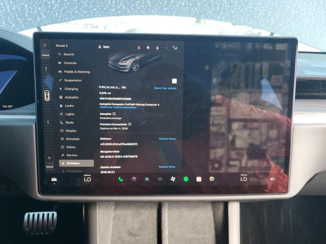 5YJSA1E59RF540896 - 2024 TESLA MODEL S CHARCOAL photo 9
