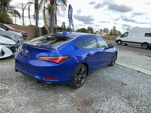 19UDE4H61PA001733 - 2023 ACURA INTEGRA A-SPEC TECH BLUE photo 4