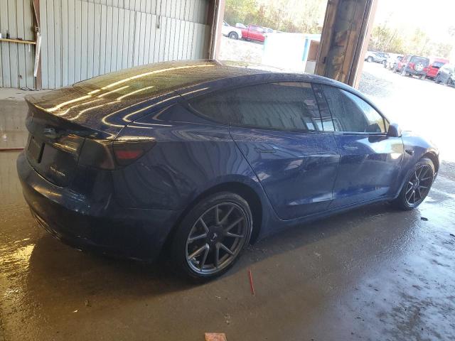 5YJ3E1EB4MF014926 - 2021 TESLA MODEL 3 Azul foto 3