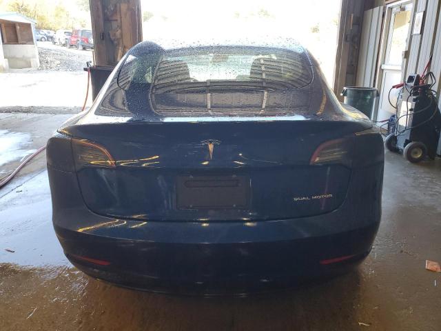 5YJ3E1EB4MF014926 - 2021 TESLA MODEL 3 Azul foto 6