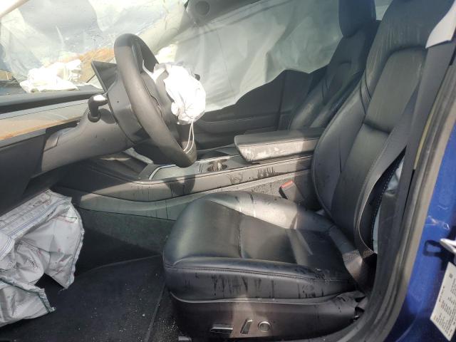 5YJ3E1EB4MF014926 - 2021 TESLA MODEL 3 Azul foto 7