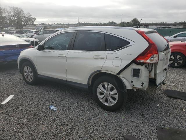 5J6RM3H73CL024904 - 2012 HONDA CR-V EXL WHITE photo 2