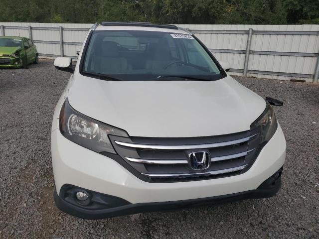 5J6RM3H73CL024904 - 2012 HONDA CR-V EXL WHITE photo 5
