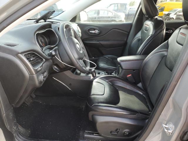 1C4PJMBN7KD436769 - 2019 JEEP CHEROKEE TRAILHAWK GRAY photo 7