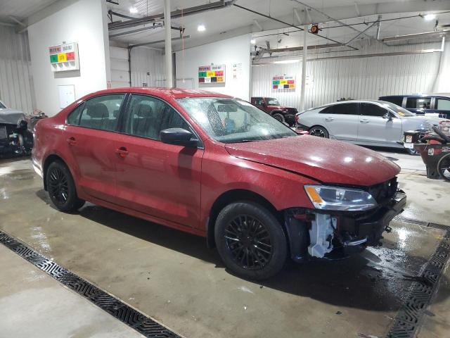 3VW267AJ3GM314916 - 2016 VOLKSWAGEN JETTA S BURGUNDY photo 4