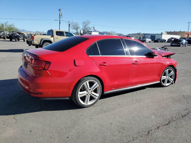 3VW4T7AJXHM348791 - 2017 VOLKSWAGEN JETTA GLI RED photo 3