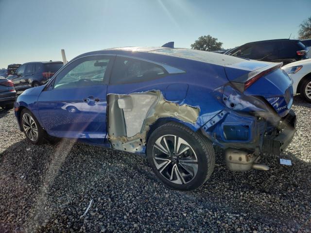 2HGFC3B3XJH357758 - 2018 HONDA CIVIC EX BLUE photo 2