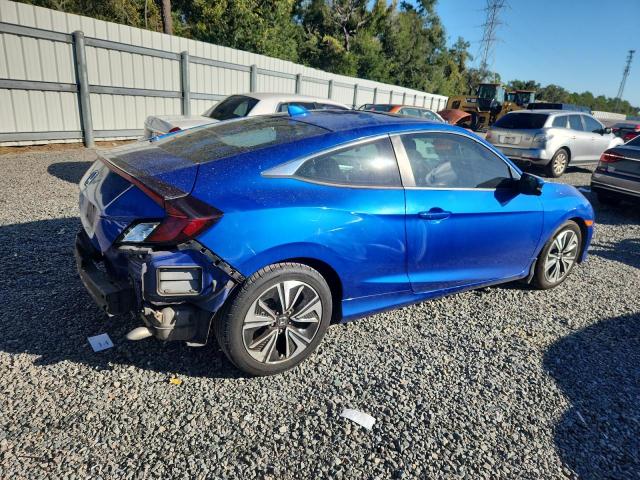 2HGFC3B3XJH357758 - 2018 HONDA CIVIC EX BLUE photo 3