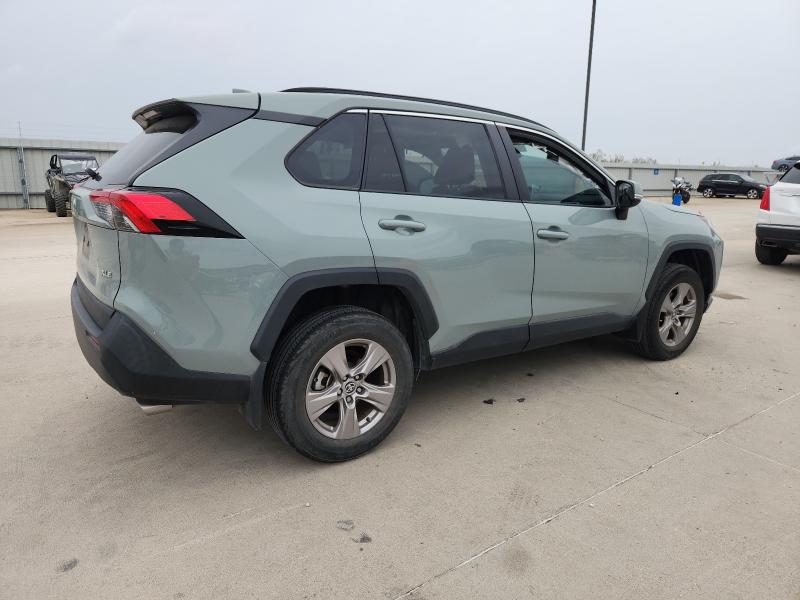 2T3W1RFV6PW259418 - 2023 TOYOTA RAV4 XLE 绿色 照片 3