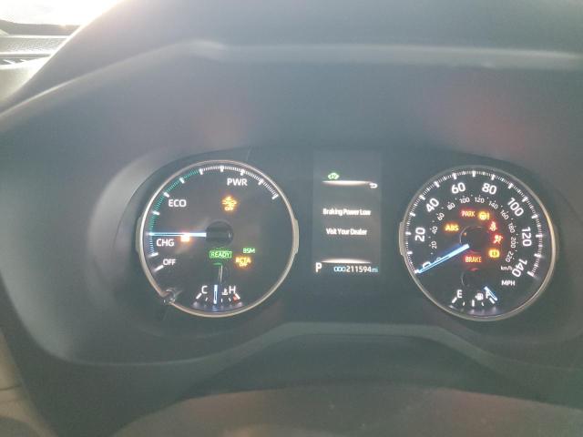 JTMRWRFV4LD543880 - 2020 TOYOTA RAV4 XLE WHITE photo 9