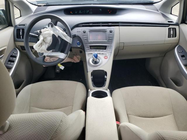 JTDKN3DU7D0344584 - 2013 TOYOTA PRIUS WHITE photo 8