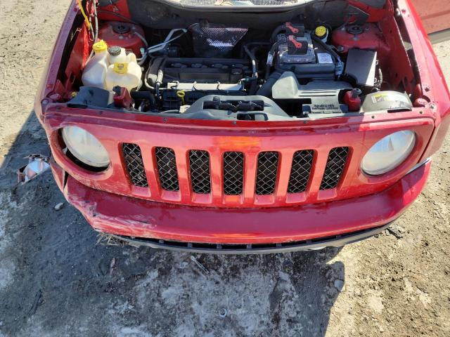 1C4NJPBA2GD776814 - 2016 JEEP PATRIOT SPORT RED photo 12