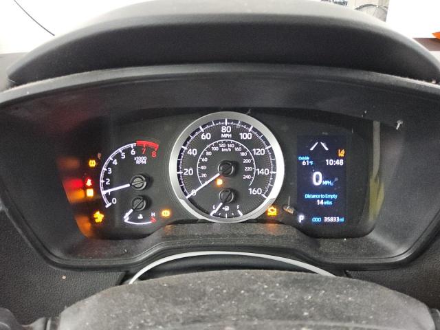 5YFEPMAE8MP223109 - 2021 TOYOTA COROLLA LE فضي صورة 9