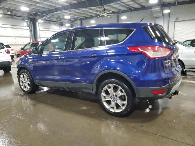 1FMCU9H99DUD88543 - 2013 FORD ESCAPE SEL BLUE photo 2