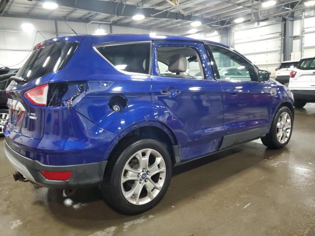 1FMCU9H99DUD88543 - 2013 FORD ESCAPE SEL BLUE photo 3
