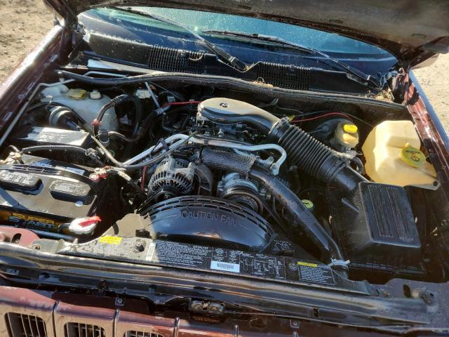 1J4GZ78Y2TC352226 - 1996 JEEP GRAND CHER LIMITED BURGUNDY photo 12