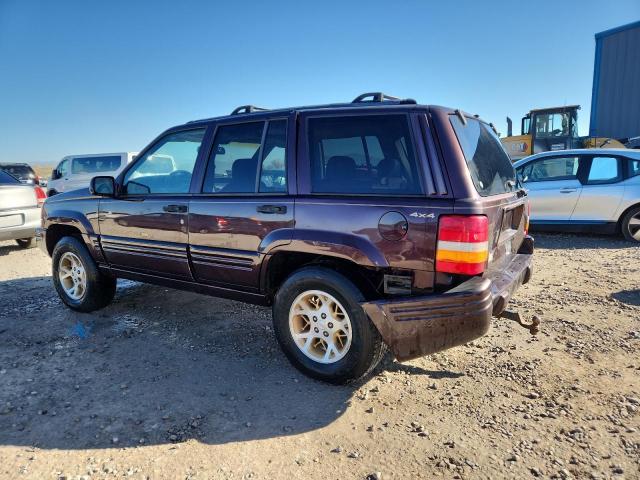 1J4GZ78Y2TC352226 - 1996 JEEP GRAND CHER LIMITED BURGUNDY photo 2