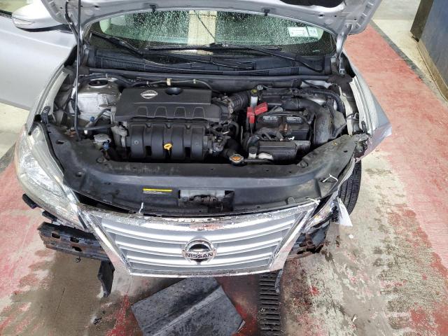 3N1AB7AP3EY208246 - 2014 NISSAN SENTRA S ვერცხლისფერი ფოტო 12