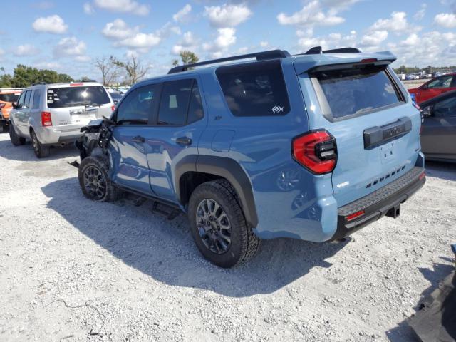 JTEVA5BR8S5043093 - 2025 TOYOTA 4RUNNER SR5 BLUE photo 2
