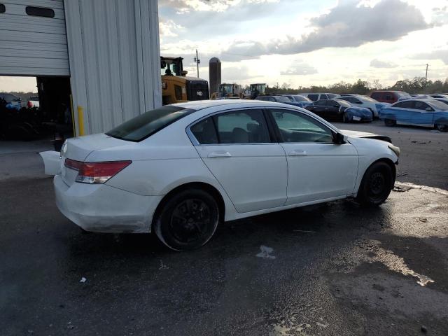 1HGCP2F38BA112341 - 2011 HONDA ACCORD LX أبيض صورة 3
