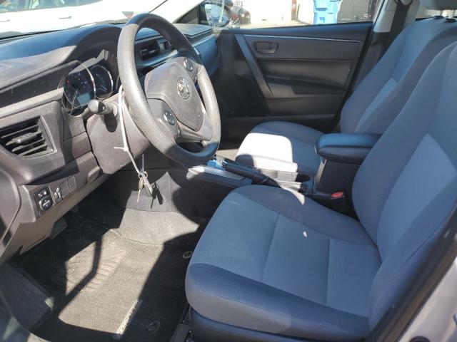 2T1BURHE0FC284844 - 2015 TOYOTA COROLLA L SILVER photo 7