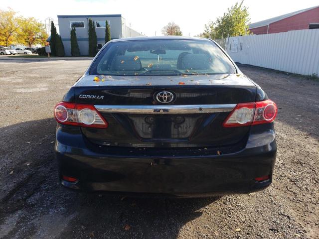 2T1BU4EE5DC985089 - 2013 TOYOTA COROLLA BASE Negro foto 6