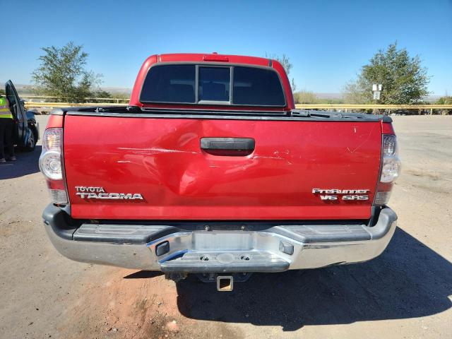 3TMJU4GNXAM107895 - 2010 TOYOTA TACOMA DOUBLE CAB PRERUNNER RED photo 6