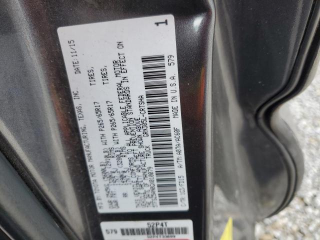 5TFSZ5AN0GX010079 - 2016 TOYOTA TACOMA ACCESS CAB Grau Foto 12