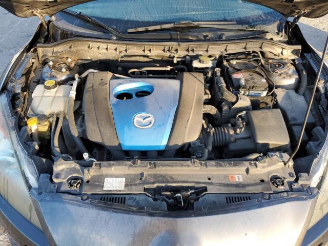 JM1BL1L77D1723391 - 2013 MAZDA 3 I Argent photo 11