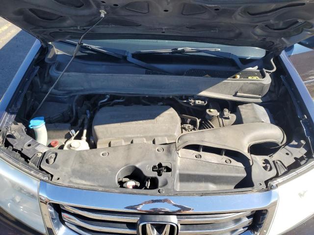 5FNYF4H60CB031868 - 2012 HONDA PILOT EXL ლურჯი ფოტო 11