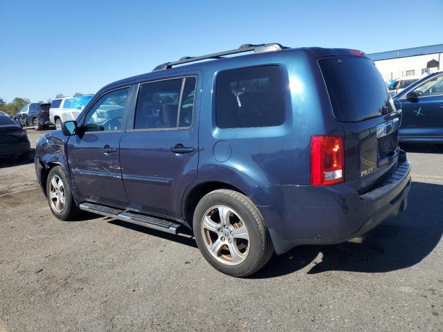 5FNYF4H60CB031868 - 2012 HONDA PILOT EXL ლურჯი ფოტო 2