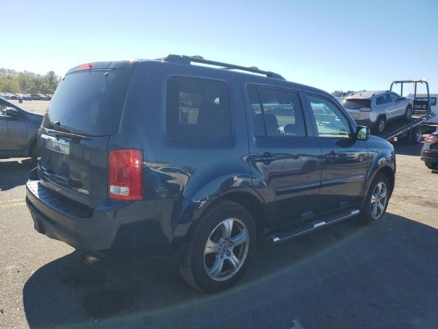 5FNYF4H60CB031868 - 2012 HONDA PILOT EXL ლურჯი ფოტო 3