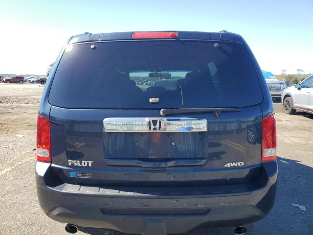 5FNYF4H60CB031868 - 2012 HONDA PILOT EXL ლურჯი ფოტო 6