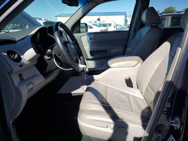 5FNYF4H60CB031868 - 2012 HONDA PILOT EXL ლურჯი ფოტო 7