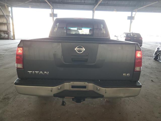 1N6AA07A45N516479 - 2005 NISSAN TITAN XE GRAY photo 6
