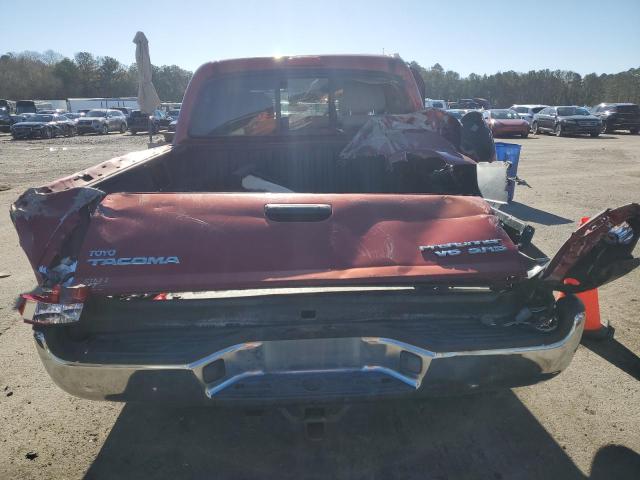 5TEJU62N85Z031251 - 2005 TOYOTA TACOMA DOUBLE CAB PRERUNNER RED photo 6