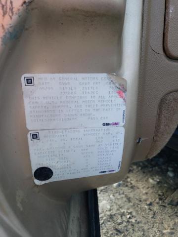 1G1BL52PXSR167495 - 1995 CHEVROLET CAPRICE / CLASSIC SS BEIGE photo 12