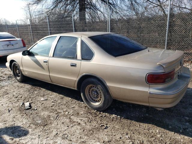 1G1BL52PXSR167495 - 1995 CHEVROLET CAPRICE / CLASSIC SS BEIGE photo 2
