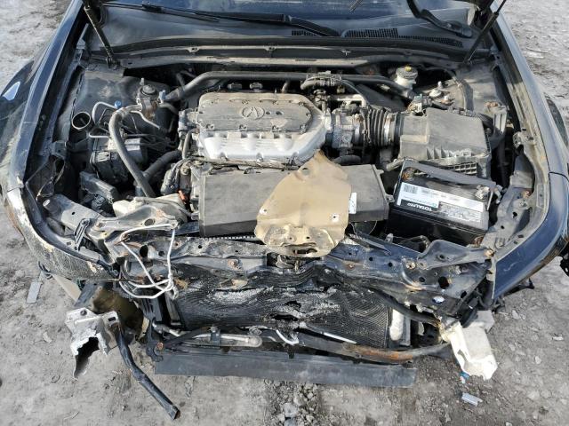 19UUA9F5XDA000739 - 2013 ACURA TL TECH GRAY photo 11