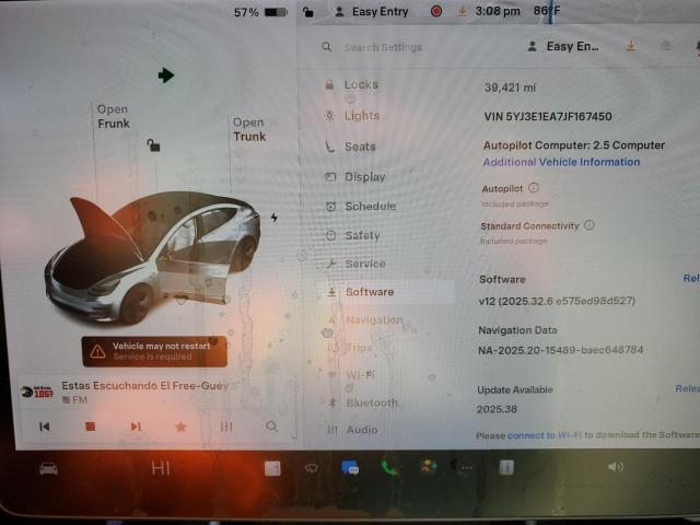 5YJ3E1EA7JF167450 - 2018 TESLA MODEL 3 灰色 照片 9