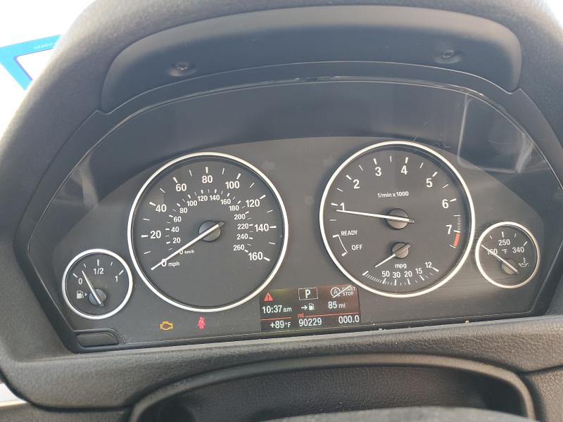 WBA3C3G53FNS73384 - 2015 BMW 320 I XDRIVE Կապույտ լուսանկար 9