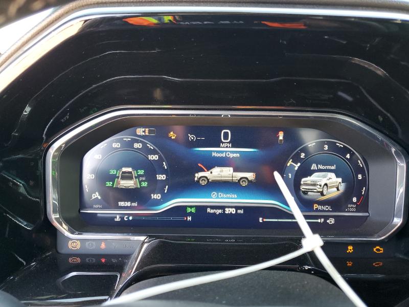 1GCPACEDXRZ143068 - 2024 CHEVROLET SILVERADO C1500 LT 蓝色 照片 9