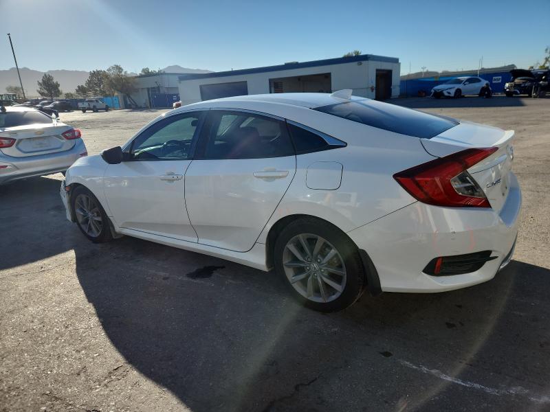 19XFC1F30KE005654 - 2019 HONDA CIVIC EX WHITE photo 2