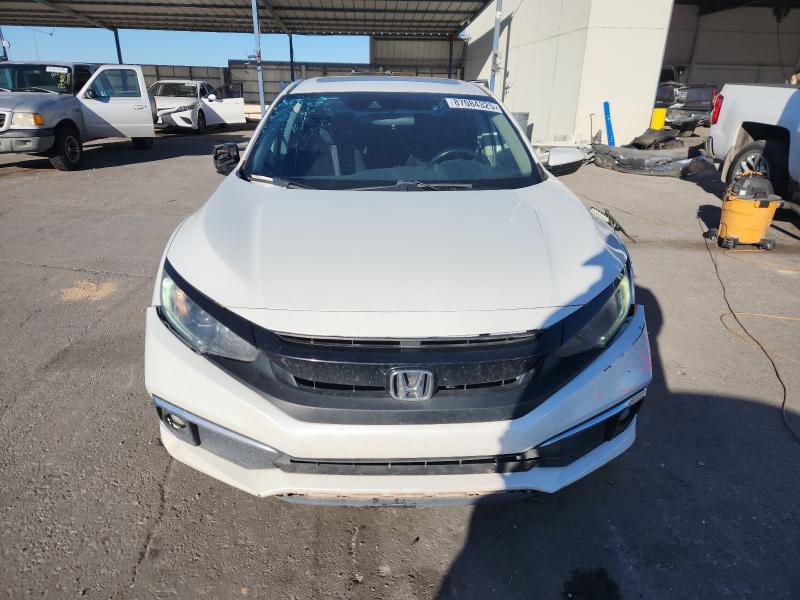 19XFC1F30KE005654 - 2019 HONDA CIVIC EX WHITE photo 5