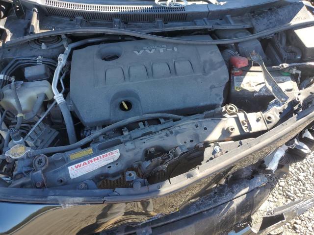 1NXBU4EE0AZ351019 - 2010 TOYOTA COROLLA BASE BLACK photo 11