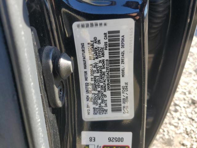 1NXBU4EE0AZ351019 - 2010 TOYOTA COROLLA BASE BLACK photo 12