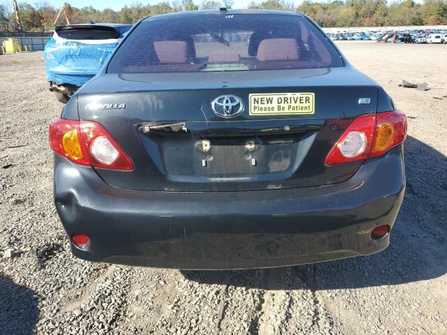1NXBU4EE0AZ351019 - 2010 TOYOTA COROLLA BASE BLACK photo 6