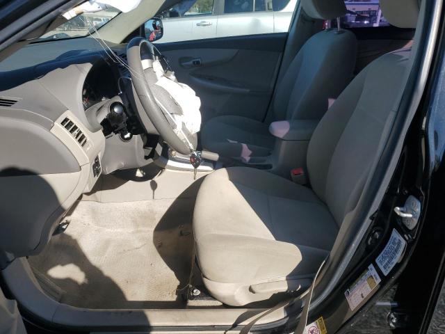1NXBU4EE0AZ351019 - 2010 TOYOTA COROLLA BASE BLACK photo 7