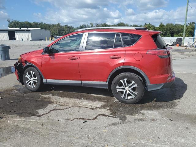 2T3ZFREV2HW348405 - 2017 TOYOTA RAV4 LE RED photo 2